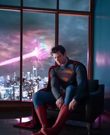 Primera imagen de ‘Superman Legacy’ con David Corenswet enfundado en el legendario traje