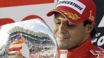 <strong>VICTORIA.</strong> Tercera victoria consecutiva de Massa en el circuito en el GP de Turquía.