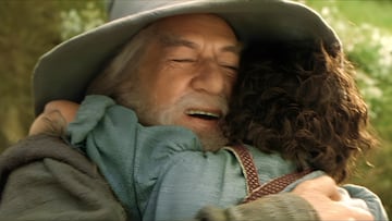 Frodo y Gandalf