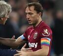 Capitán del West Ham defiende a Pellegrini y pide paciencia