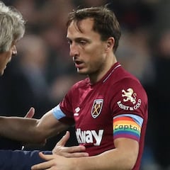 Capitán del West Ham defiende a Pellegrini y pide paciencia
