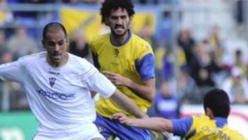 <b>SE VA. </b>Salva, en el partido ante el Cádiz, no sigue en el Albacete.