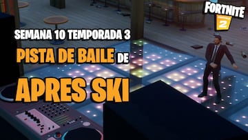 Desaf&iacute;o de Fortnite: &iquest;d&oacute;nde est&aacute; la pista de baile de Apres Ski?