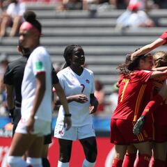 España goleó a Canadá y jugará los cuartos ante Corea del Norte