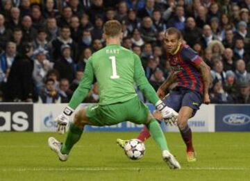 Dani Alves marcó el 0-2.