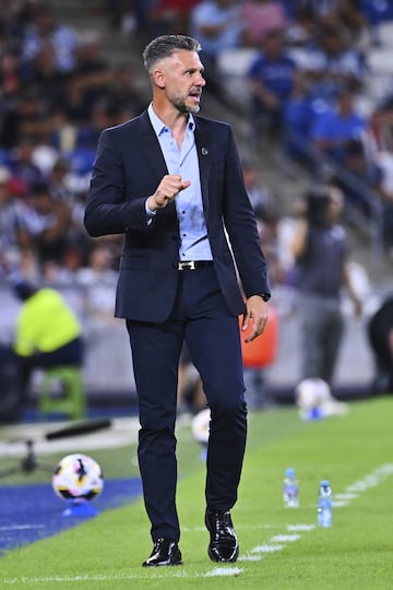  Martin Demichelis head coach of Monterrey during the 15th round match between Monterrey and Atlas as part of the Liga BBVA MX, Torneo Apertura 2024 at BBVA Bancomer Stadium on November 02, 2024 in Monterrey, Nuevo Leon, Mexico.