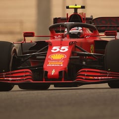 Carlos Sainz entona a Ferrari