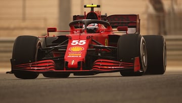 Carlos Sainz (Ferrari SF21). Bahréin, F1 2021.