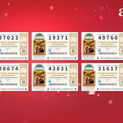 Quintos premios de la Lotería de Navidad 2020: 19371, 28674, 31617, 37023, 43831, 49760, 55483 y 86986