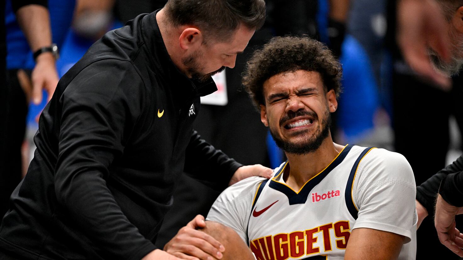 Nuggets lose star for number of months after painful knee issue curbs ...