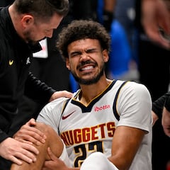 Nuggets lose star for number of months after painful knee issue curbs season