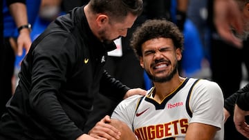 The Denver Nuggets will be without Cam Johnson after he went down against the Mavs with a knee injury.