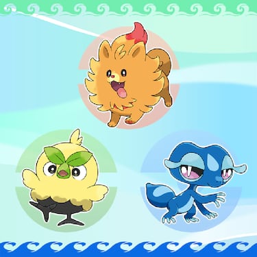 Pokémon Viento y Oleaje revelan a sus starters: así son los nuevos Pokémon iniciales que nos acompañarán en Nintendo Switch 2