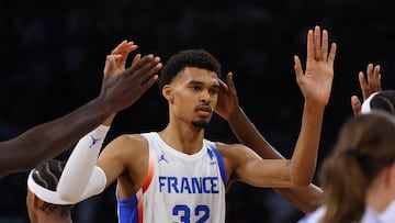 As he represents his home country at the 2024 Olympics in Paris, we look at the French sensation, Victor Wembanyama and just how tall he really is.