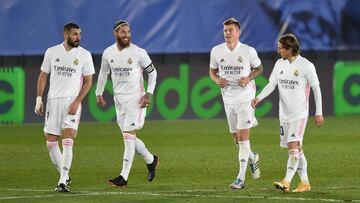 Benzema, Ramos, Kroos y Modric, el alma del Madrid.