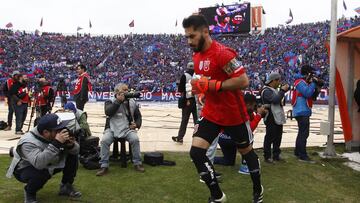 Johnny Herrera cuestion&oacute; los reclamos de Colo Colo. 