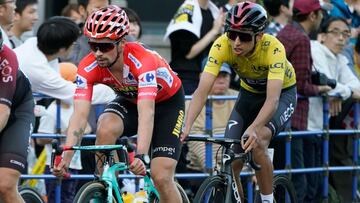Roglic y Egan
