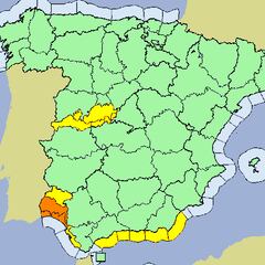 AEMET avisa de una borrasca fría en España: siete provincias en alerta