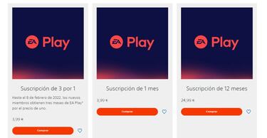 EA Play está de promoción: tres meses por solo 3,99 euros para nuevos suscriptores