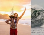 Landon McNamara, nuevo rey de las olas gigantes en Waimea Bay