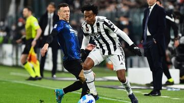 Juan Guillermo Cuadrado, lateral derecho colombiano de Juventus