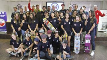 La Roja del skateboarding
tuvo su presentación estelar
