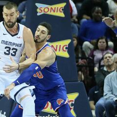 Los Knicks, 'matagigantes' de la NBA: esta vez tocó los Grizzlies