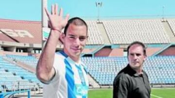 <b>A LA ESPERA. </b>Barrales es el único delantero en el Recreativo de Huelva a la espera de la llegada de refuerzos.