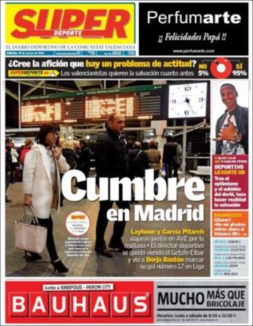 Portadas de la prensa mundial