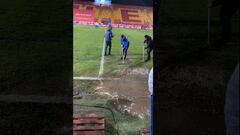 ¡Una locura! Captan el estado del Santa Laura antes del duelo de la U