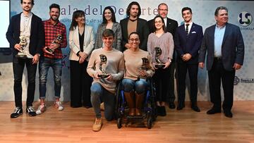 Teresa Perales y Javier Fern¨¢ndez, premiados en la Gala del Deporte del Colegio Liceo Sorolla