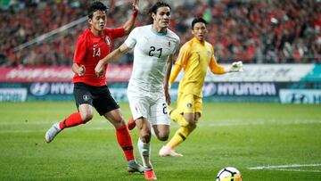 Corea del Sur hace historia y vence a una floja Uruguay