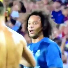 Marcelo, culpable de la 'copia' de Cristiano a Messi