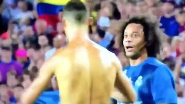 Marcelo 'picó' a Cristiano para que imitase a Messi: así sucedió