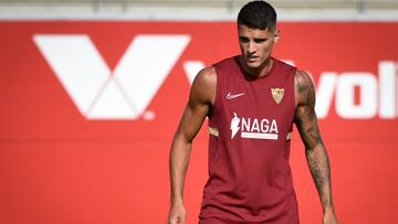 Erick Lamela, jugador del Sevilla.