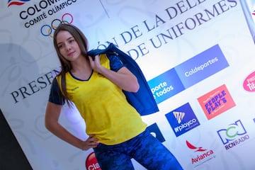 Así fue la presentación de los uniformes que vestirán los deportistas que conforman la delegación colombiana en los Panamericanos de Lima 2019. 