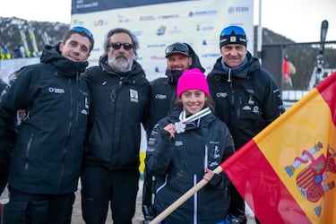 Audrey Pascual, plata en el Mundial de Para Esquí