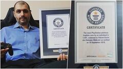 Récord Guinness: 1691 trofeos Platino en PlayStation