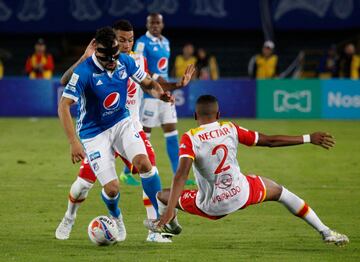 Millonarios - Santa Fe en El Campín en imágenes