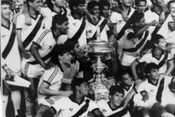 El Vasco da Gama ganó tres años consecutivos, entre 1987 y 1989.