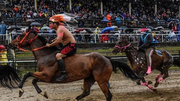 Una imagen que parece sacada de un 'western'