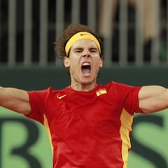 Los 5 mejores puntos de Nadal en Copa Davis: absolutamente salvaje