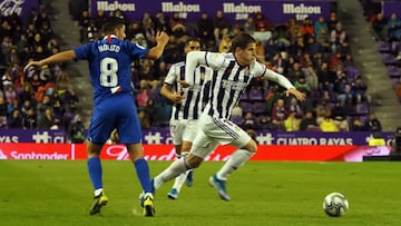 VALLADOLID. 24/11/19. PHOTOGENIC/MIGUEL ANGEL SANTOS. PARTIDO DE LIGA SANTANDER ENTRE EL REAL VALLADOLID Y EL SEVILLA. HERVIAS Y NOLITO