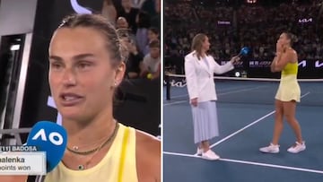 La frase de Sabalenka a Badosa de la que se ‘arrepintió’ al segundo con la mano a la boca: le contestó la española, claro...