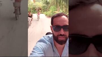 Bravo mostró sus vacaciones familiares en Islas Maldivas