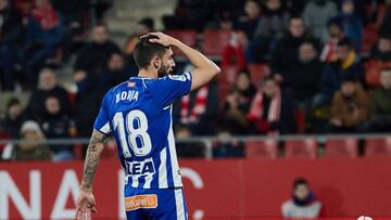 Borja Bastón asegura que el equipo continúa peleando por el principal objetivo, la permanencia.