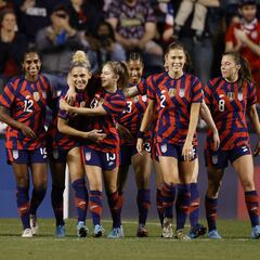 Trinity Rodman marca su primer gol con la selección mayor de Estados Unidos