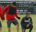 Diego Costa, con el grupo y Gabi recibe el alta médica