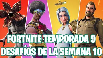 Fortnite Battle Royale: desaf&iacute;os de la Semana 10 de la Temporada 9