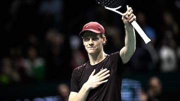 El dinero en premios que se lleva Sinner por ganar el Masters 1000 de París-Bercy